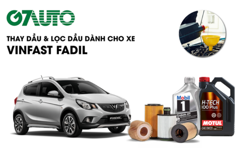 Các loại dầu bôi trơn Vinfast