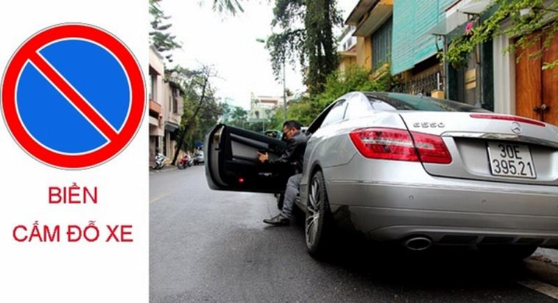 Lưu ý khi gặp biển báo cấm dừng đỗ