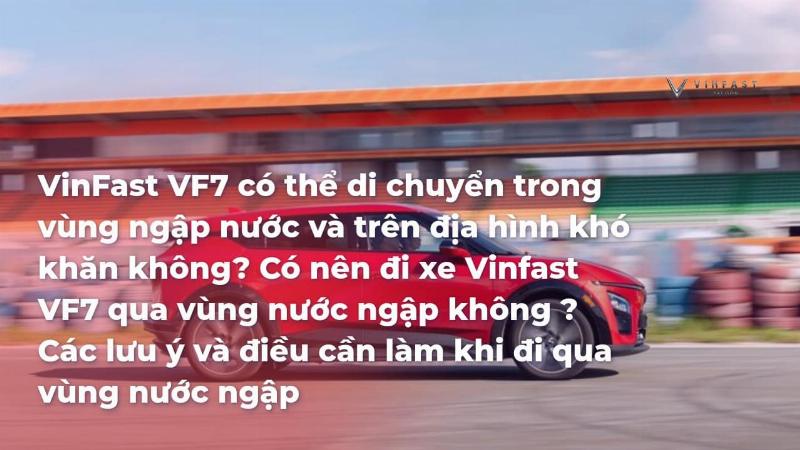 Vinfast xe điện vượt địa hình khó khăn