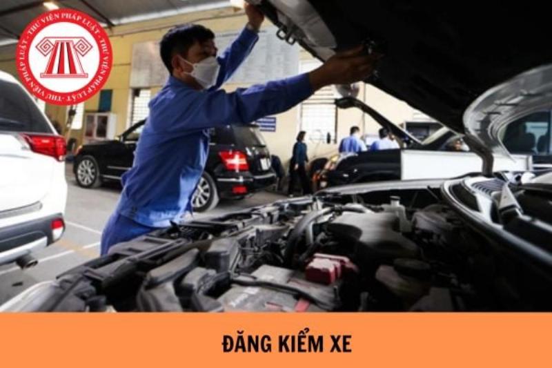 Bảng tổng hợp phí đăng kiểm xe ô tô năm 2024 cho các loại xe, tập trung vào xe 7 chỗ