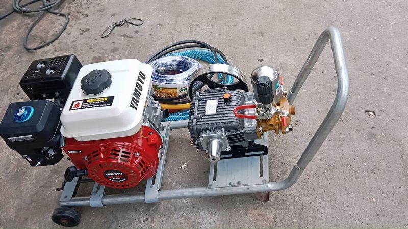 Độ bền và chất liệu máy rửa xe mini ảnh hưởng thế nào, chất liệu bơm máy rửa xe