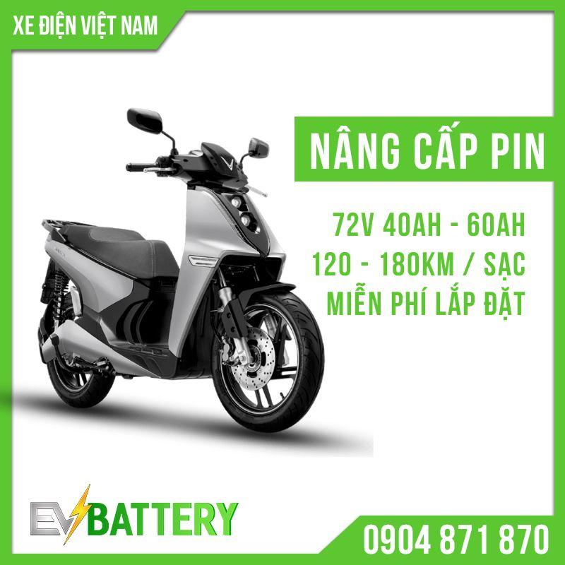 Hình ảnh minh họa việc độ pin xe điện Xmen để tăng quãng đường di chuyển và hiệu suất xe