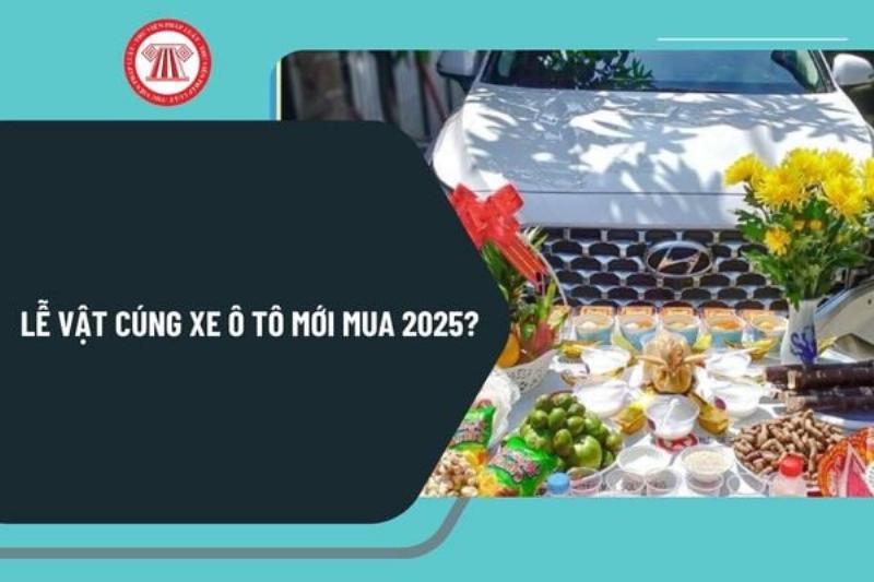 Hóa vàng mã sau khi cúng xe mới mua