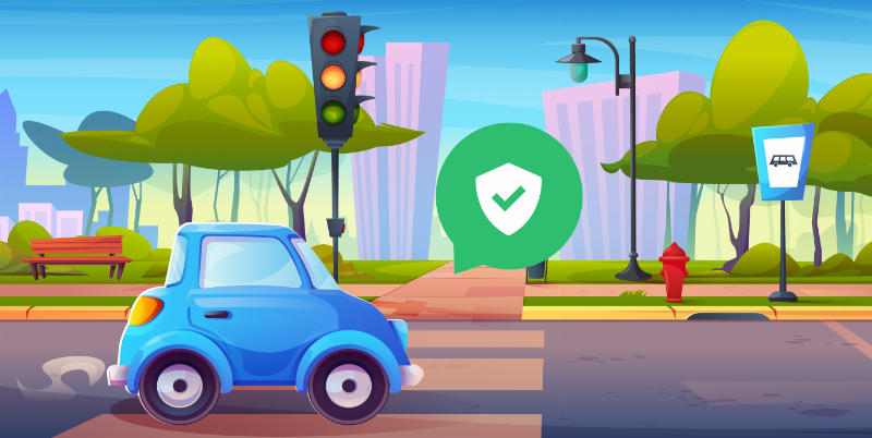 Người lái xe dừng lại an toàn trước vạch dừng khi đèn vàng
