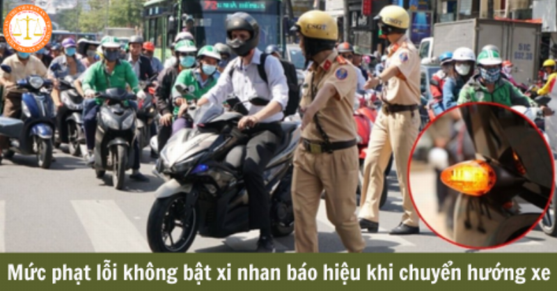 Bảng tóm tắt mức phạt tiền khi tài xế ô tô vi phạm lỗi chuyển làn không xi nhan theo quy định hiện hành của Việt Nam