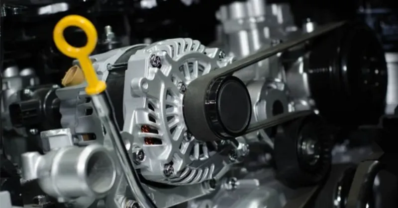 Minh họa nguyên lý hoạt động của máy phát điện xoay chiều (alternator)