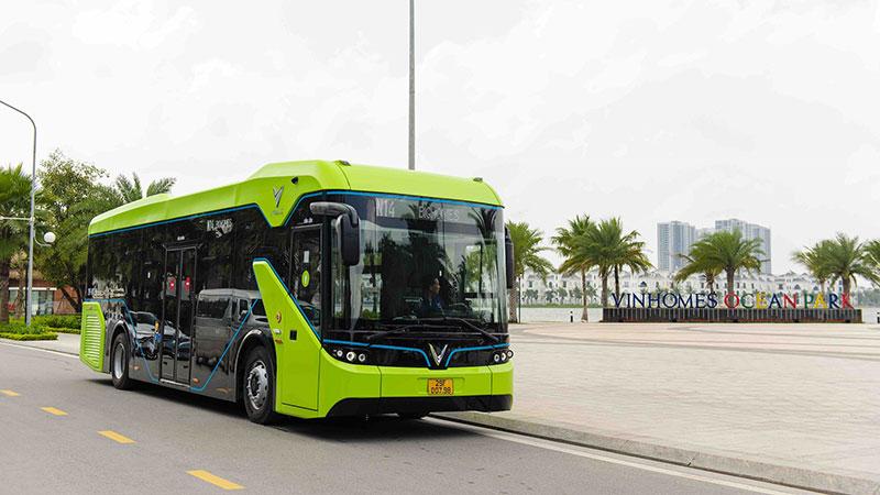 Nội thất hiện đại, tiện nghi và an toàn bên trong xe bus điện E01 VinFast