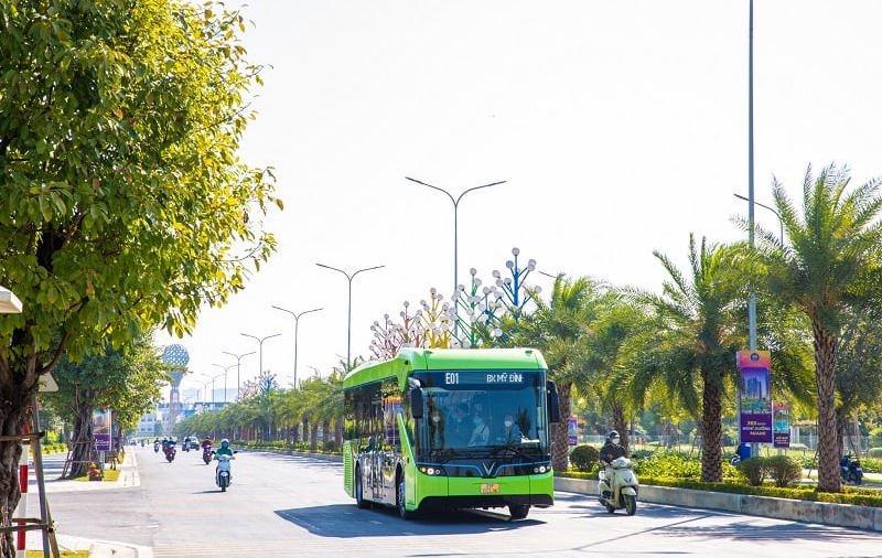 Xe bus điện E01 VinFast vận hành hiệu quả, tiết kiệm chi phí cho nhà khai thác