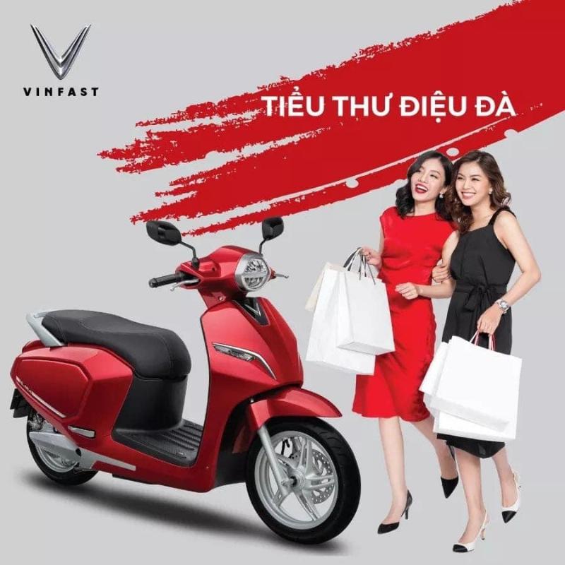 Xe máy điện đẹp góp phần tạo nên không gian đô thị xanh và hiện đại