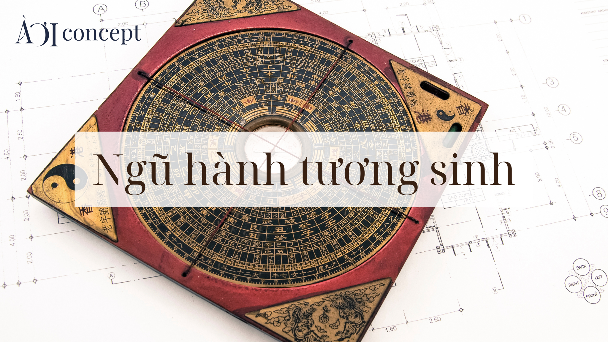 Hình ảnh biểu tượng Ngũ Hành với màu white màu trắng đại diện cho hành Kim, kết hợp với các yếu tố khác trong phong thủy